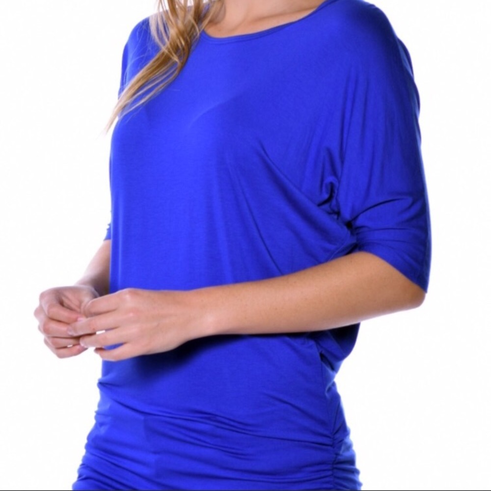 Royal Blue Tunic Top